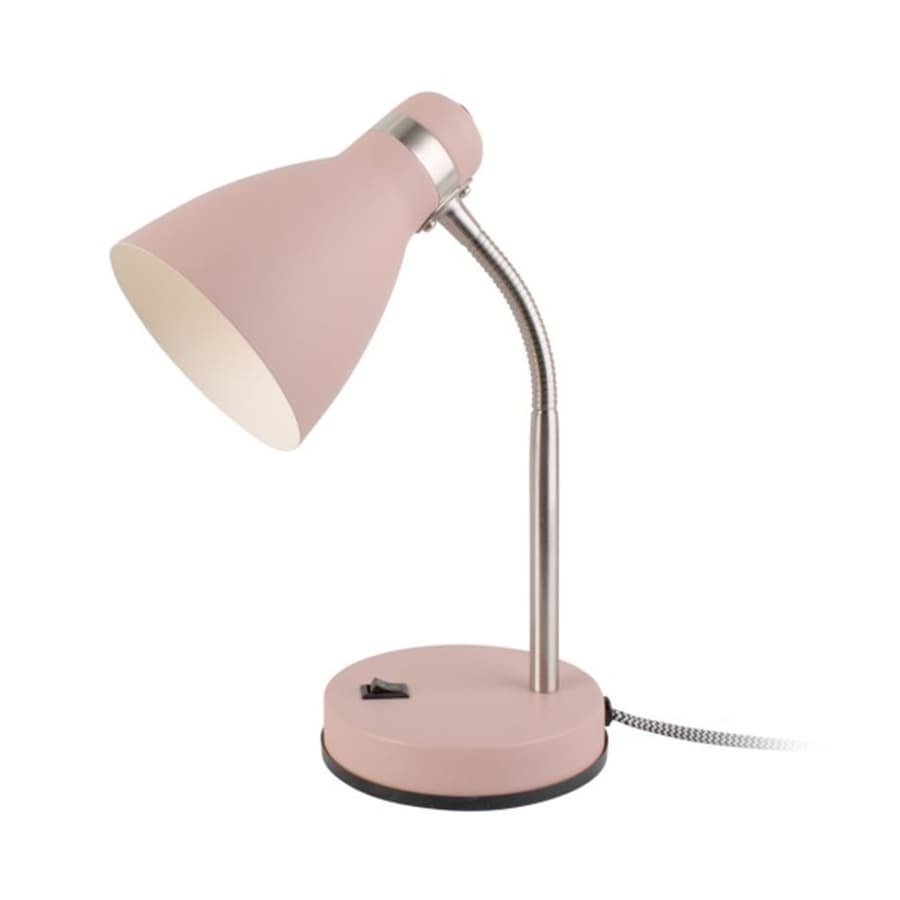 Lampe stud mat faced pink
