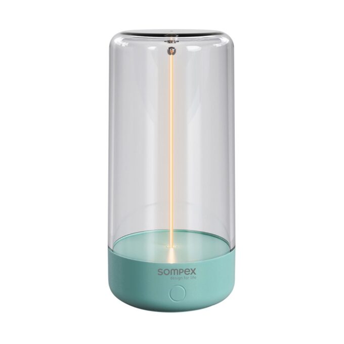 Lampe pulse turquoise