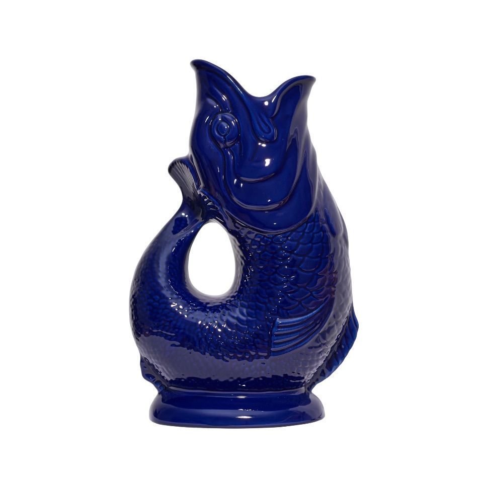 carafe gluck bleu cobalt