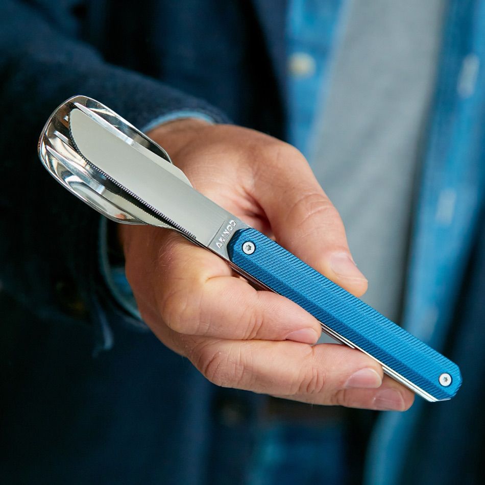 couvert aimantés alu bleu – Image 4