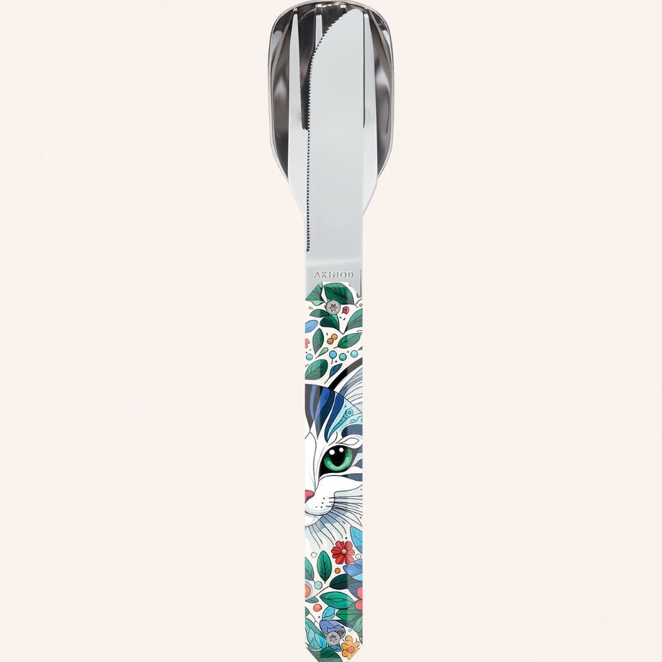 couverts aimantés chat – Image 2