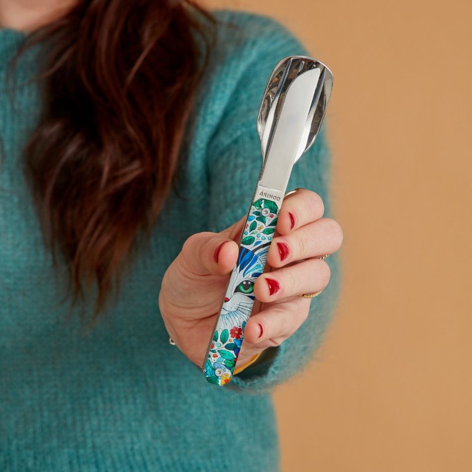 couverts aimantés chat – Image 4