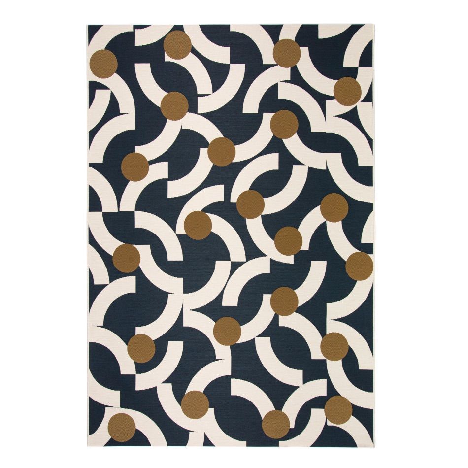 Tapis tolede bleu 200 x 290 cm