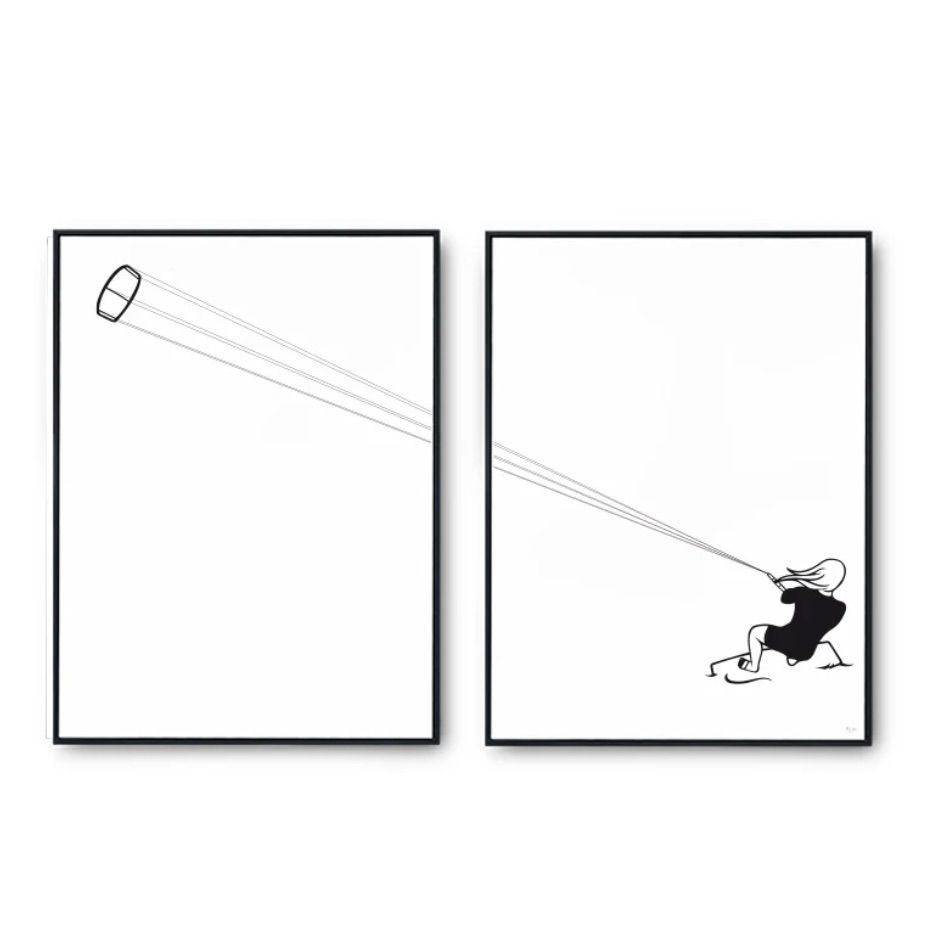 Affiche kite (duo de deux affiches) – Image 4