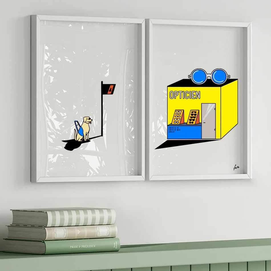 Affiche labrador (duo de deux affiches) – Image 4