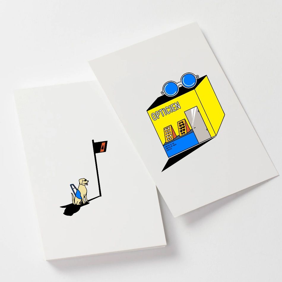 Affiche labrador (duo de deux affiches)