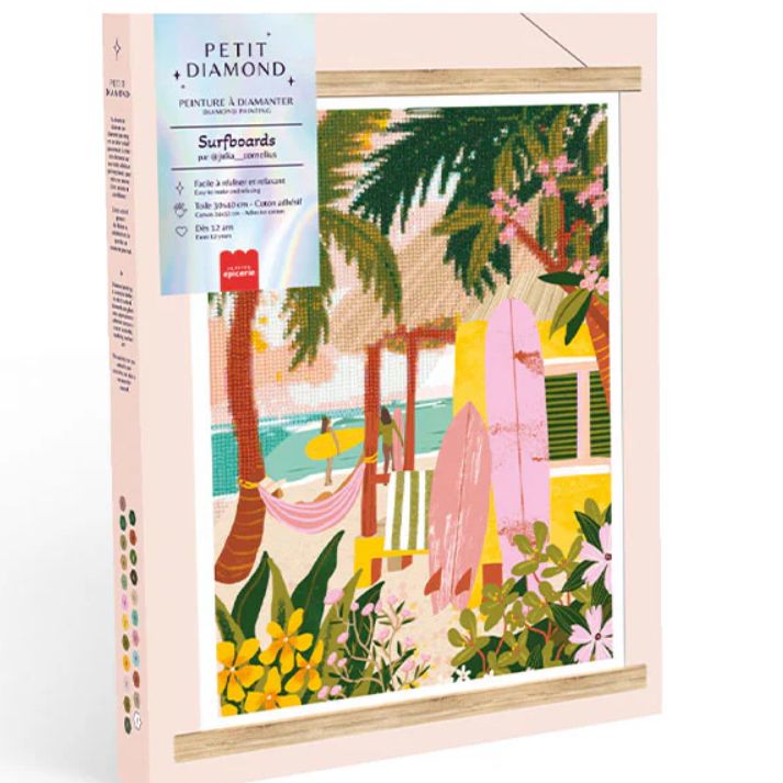 coffret diamant surfboard