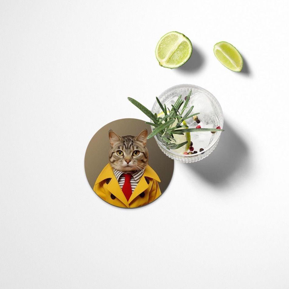 Dessous verre funny cats 2 – Image 4