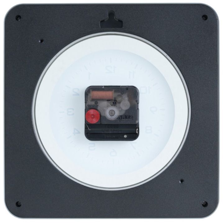 horloge carrée vint orange – Image 4