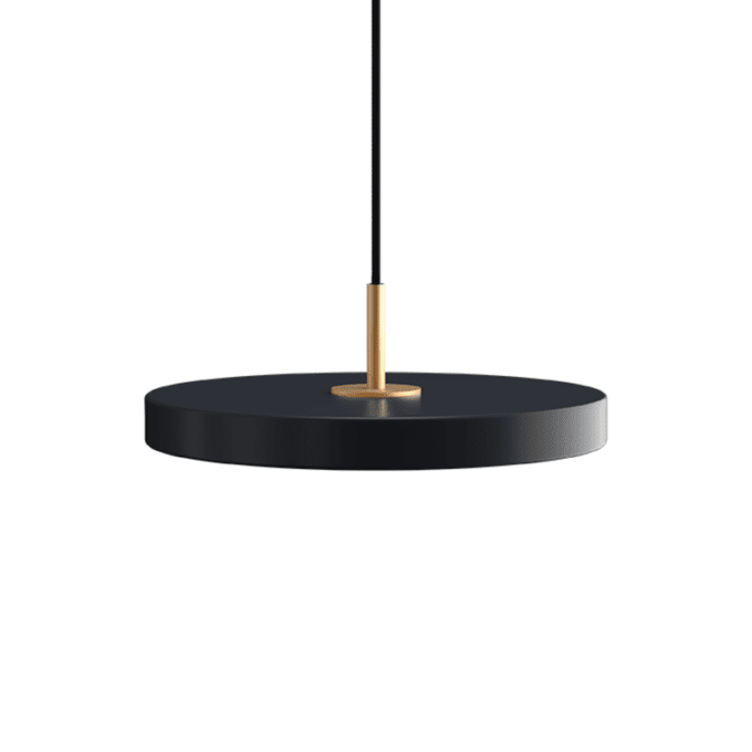 Suspension Aster mini noir