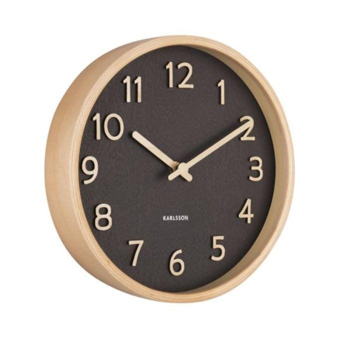 Horloge pure wood PM noir – Image 2