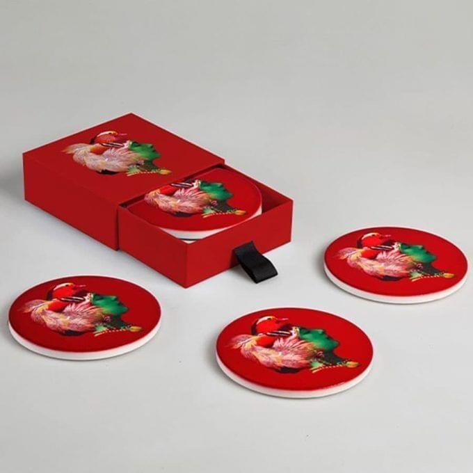 Dessous de verre (set de 4) canarbella – Image 2