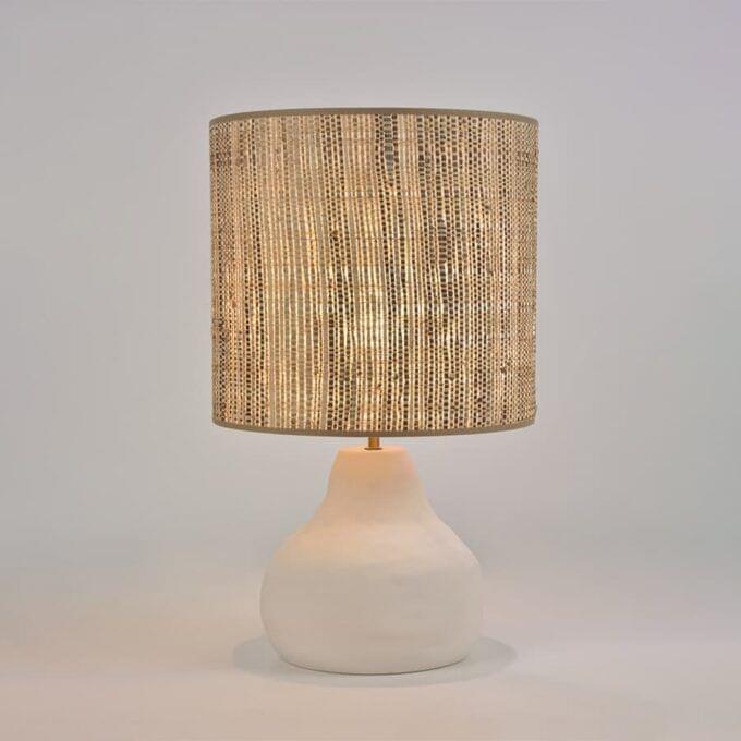 Lampe portina blanche M