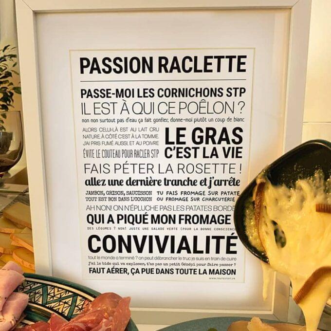 Affiche passion raclette – Image 2