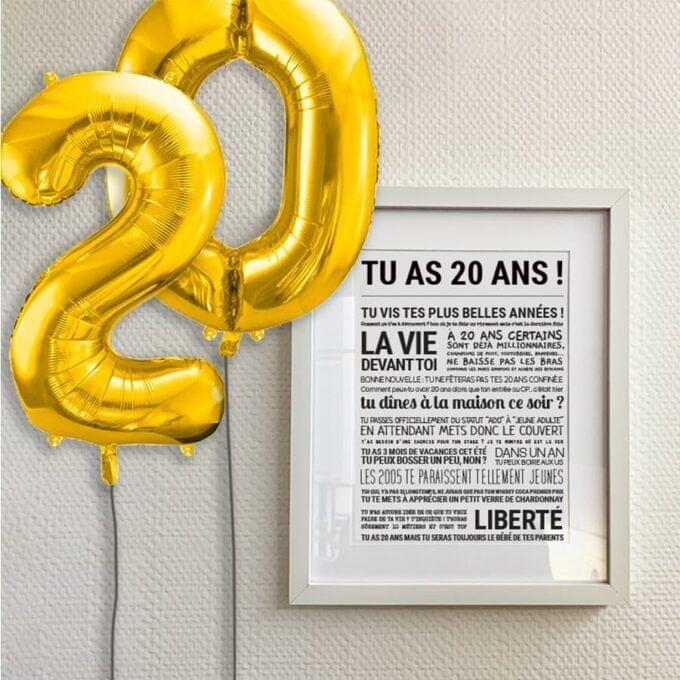 Affiche tu as 20 ans – Image 2